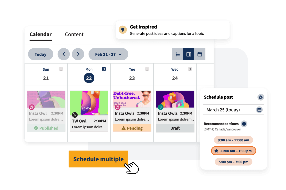 Hootsuite publishing